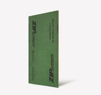 7/16"x4x8 ZIP Sheathing Green