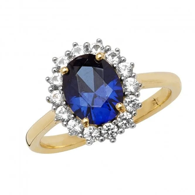 9ct Yellow Gold Ladies Ring RN1204S