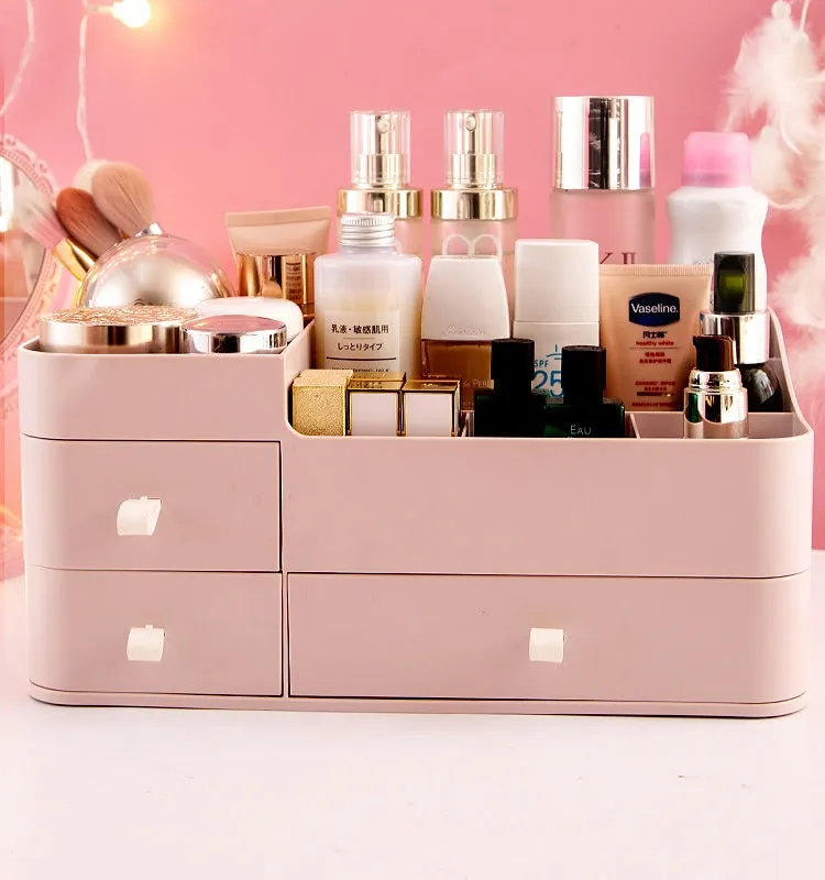 Basic Matte Pastel Makeup Drawer Organizer