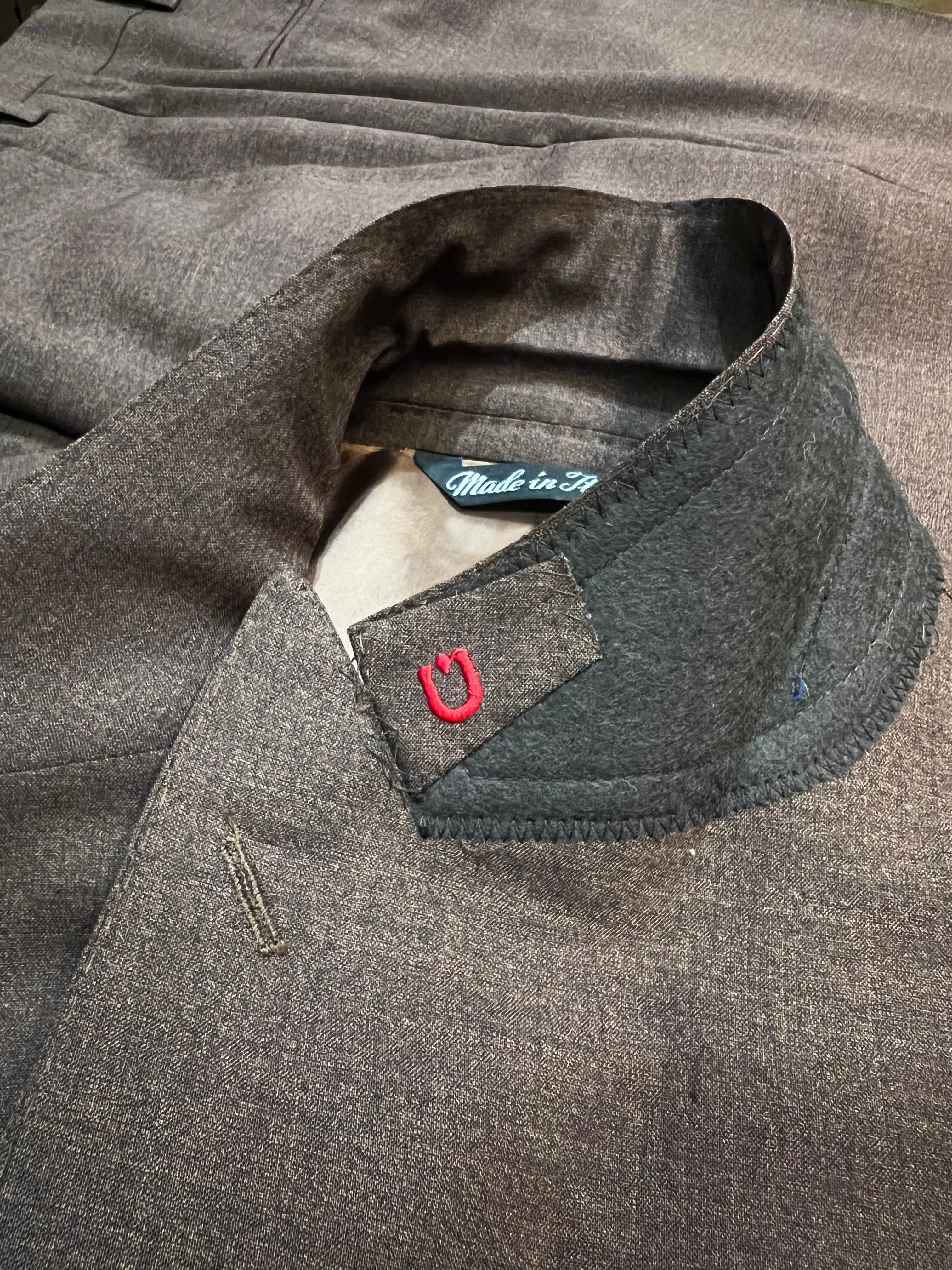 Bocelli Zegna Cloth Suit - Brown - Made in Italy