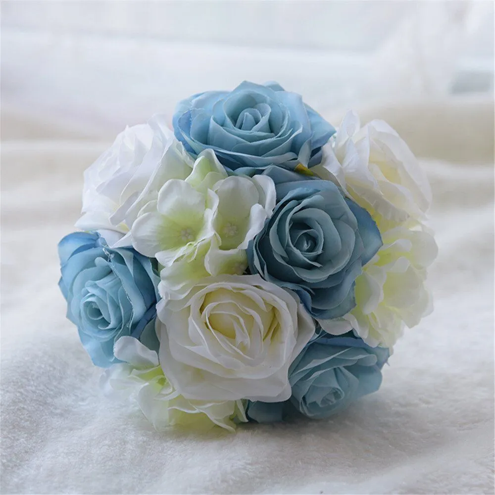Bride , Rose Bouquet for Wedding Party Church Valentine's Day Birthday