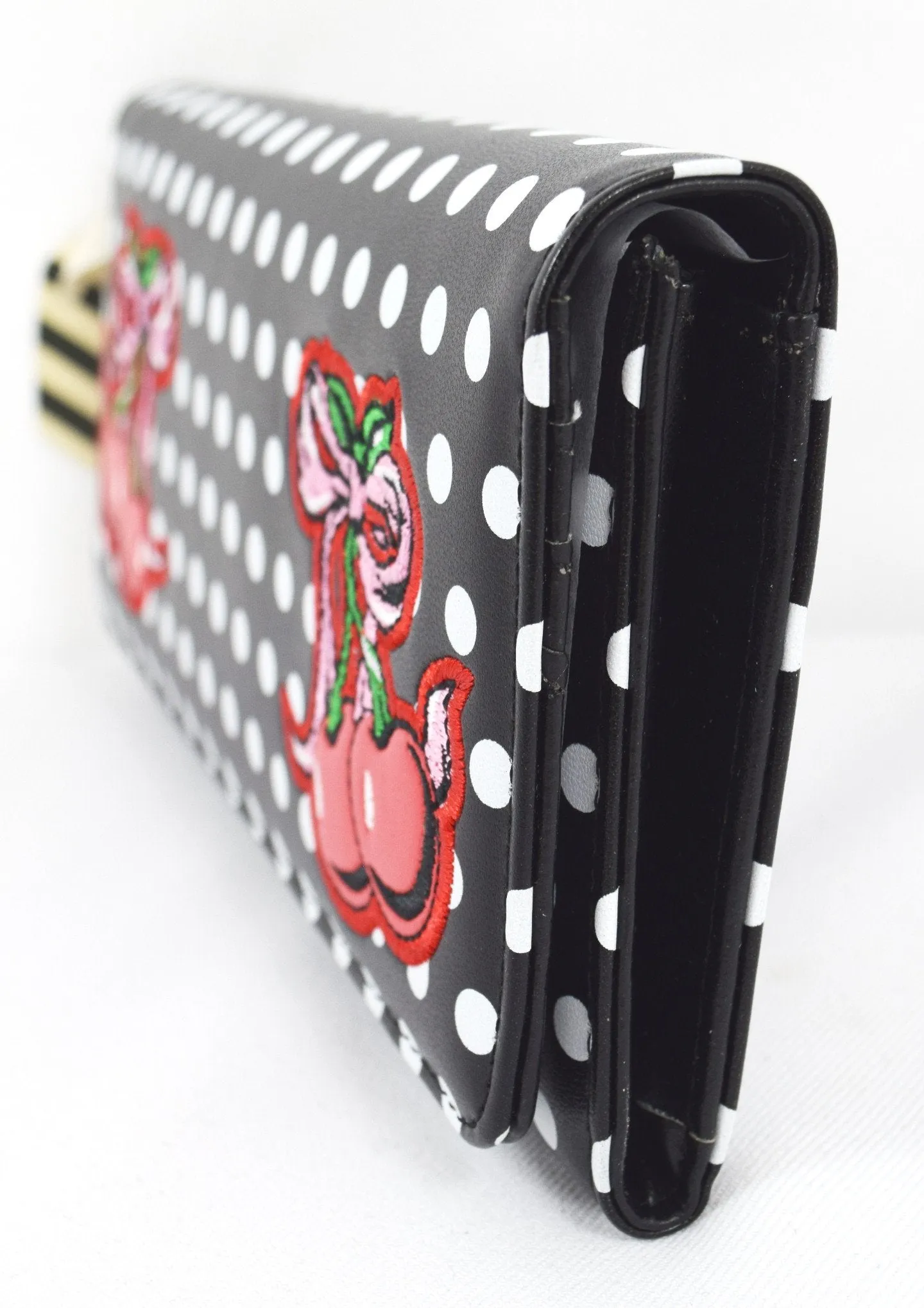 Cherry Polka Dot Rockabilly Pin-up Retro Wallet - Lucille Wallet