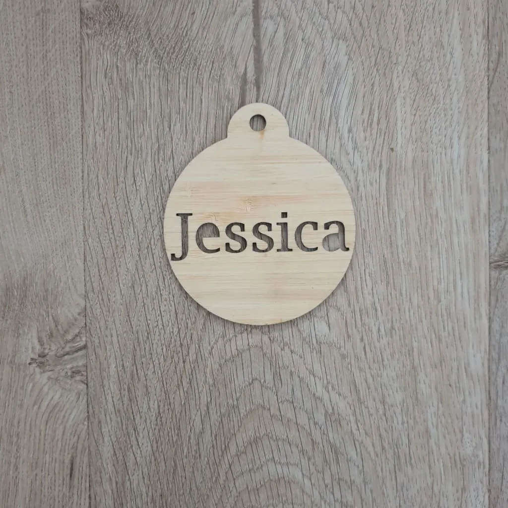 Christmas Baubles Personalised