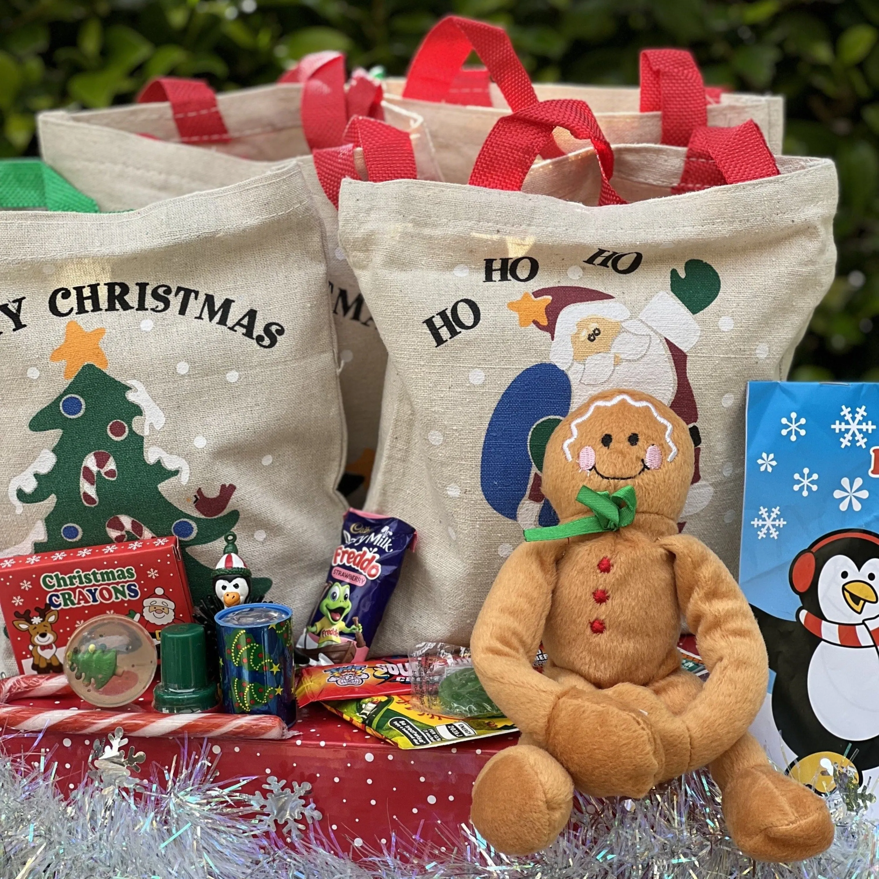 Christmas Deluxe Tote Lolly Bag
