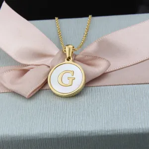 Collana  con iniziale