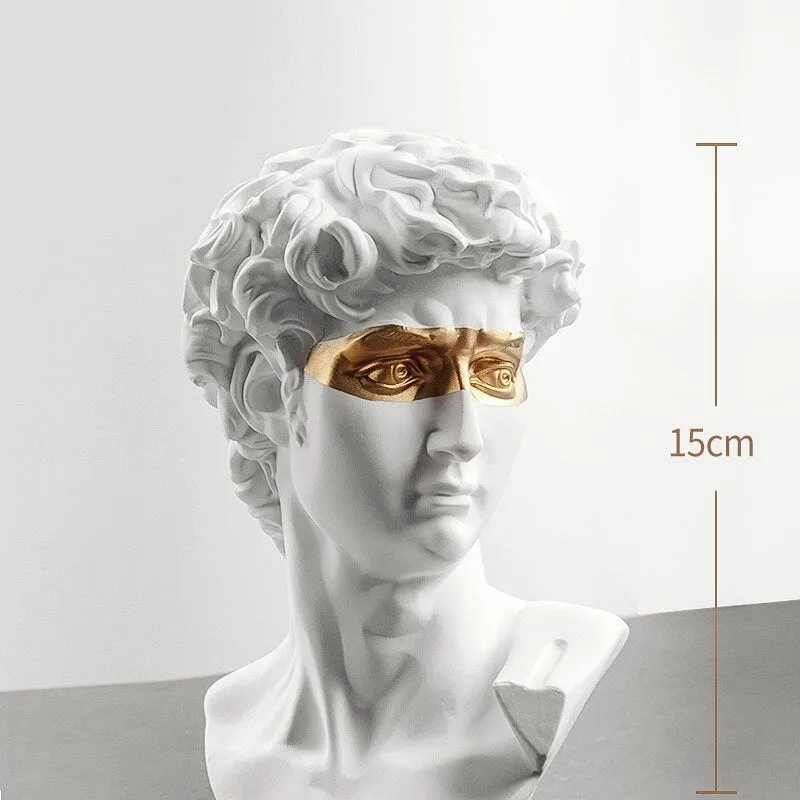 David Decoratie Bust Statue