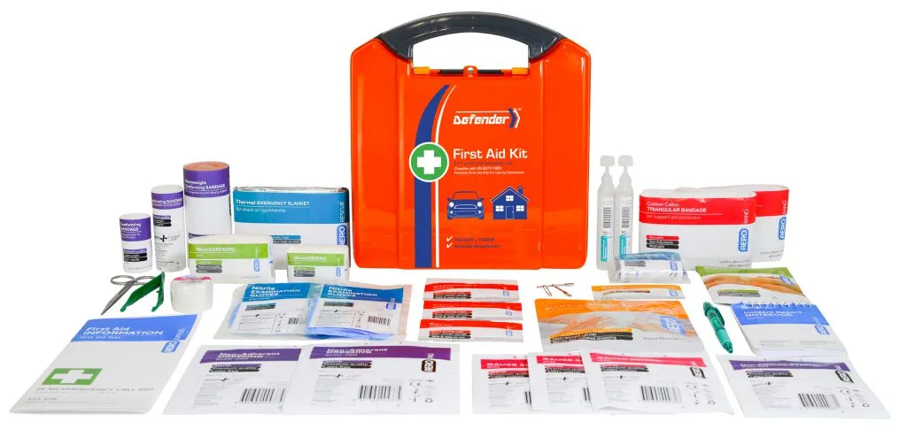 DEFENDER 3 Series Plastic Neat First Aid Kit