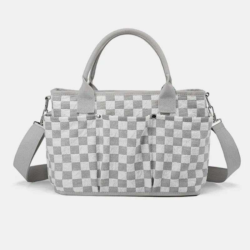 Diaper Tote Bag Mommy Bag for Hospital Maternity Baby with Stroller Straps