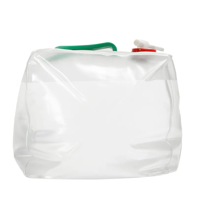 Easy Camp Folding Water Carrier Container Bag Bottle 10L Transparent LDPE