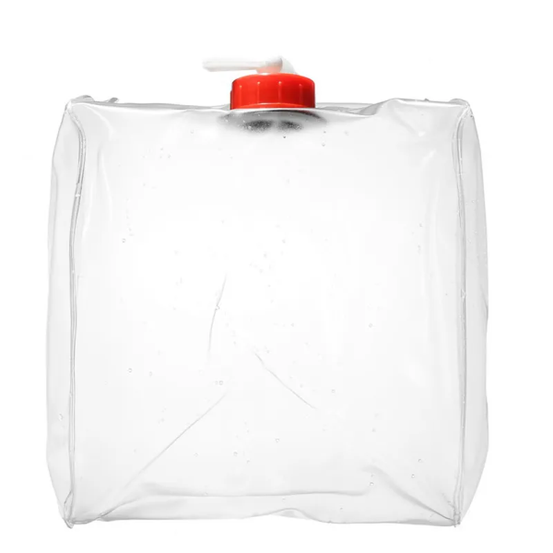 Easy Camp Folding Water Carrier Container Bag Bottle 10L Transparent LDPE