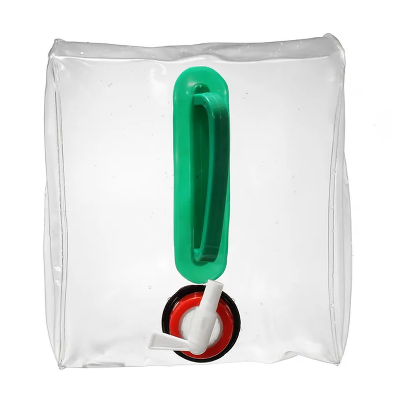 Easy Camp Folding Water Carrier Container Bag Bottle 10L Transparent LDPE
