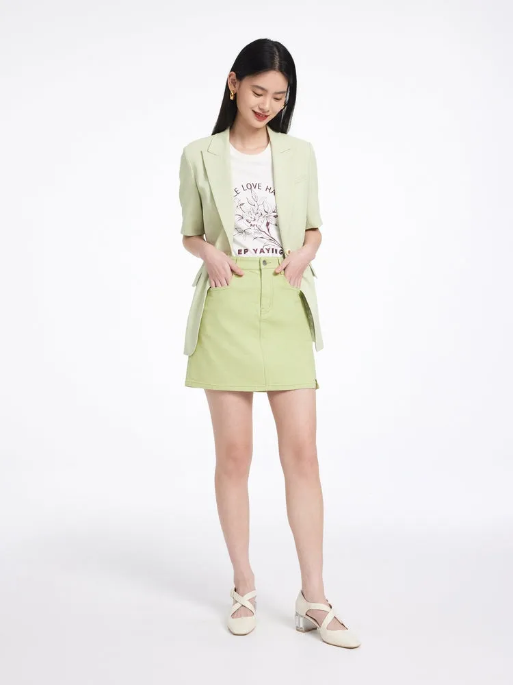 EP YAYING printed short-sleeve T-shirt