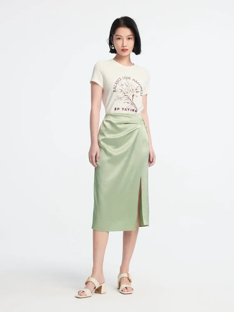 EP YAYING printed short-sleeve T-shirt