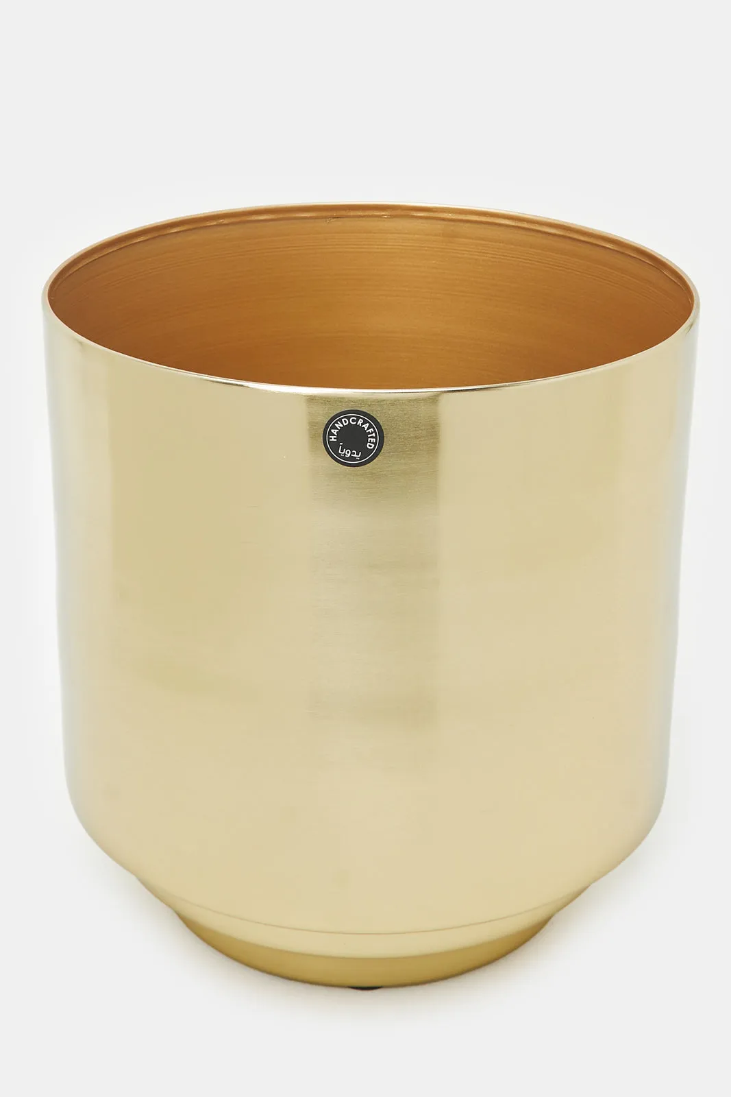Gold Solid 3-Step Planter