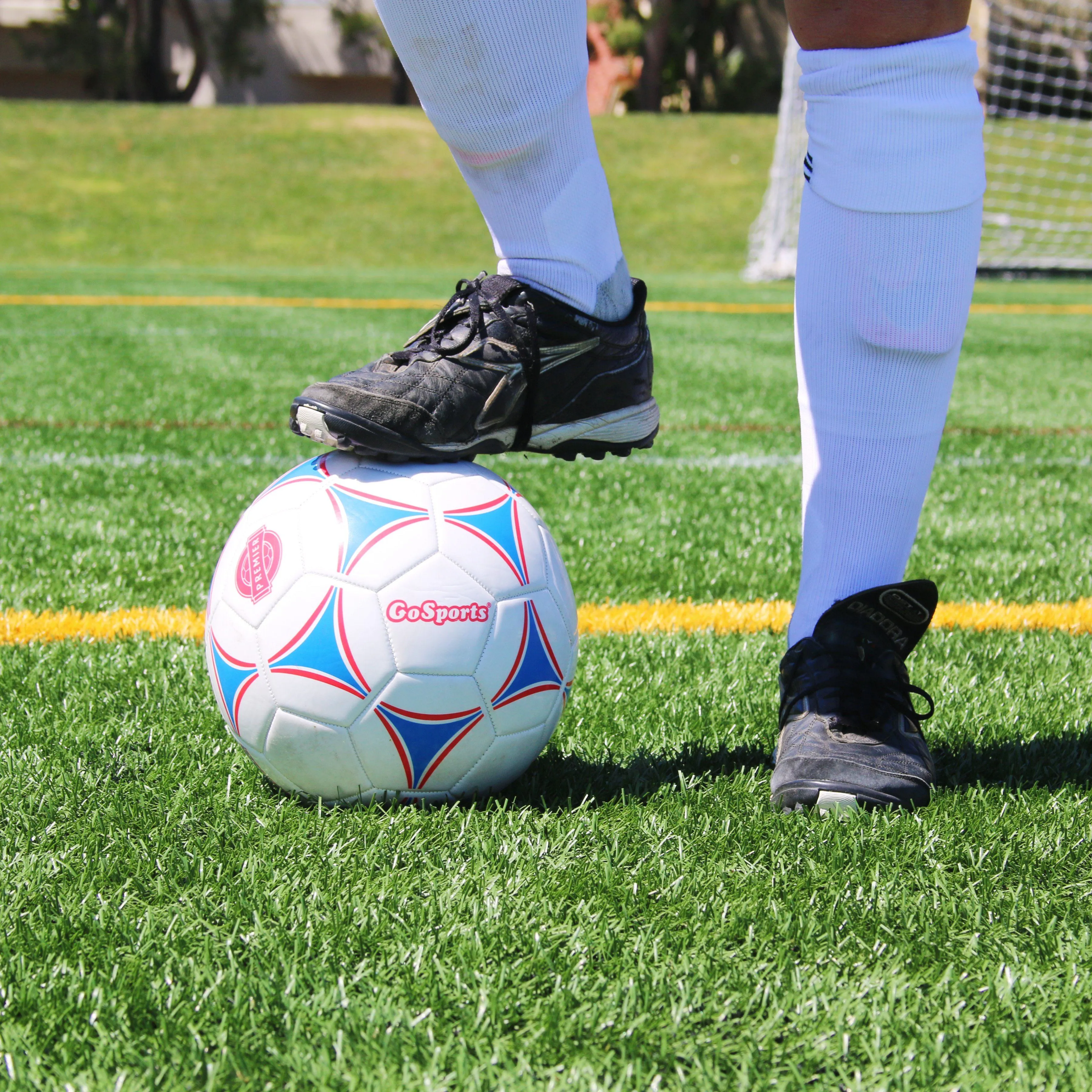 GoSports Size 5 Premier Soccer Ball - 6-Pack