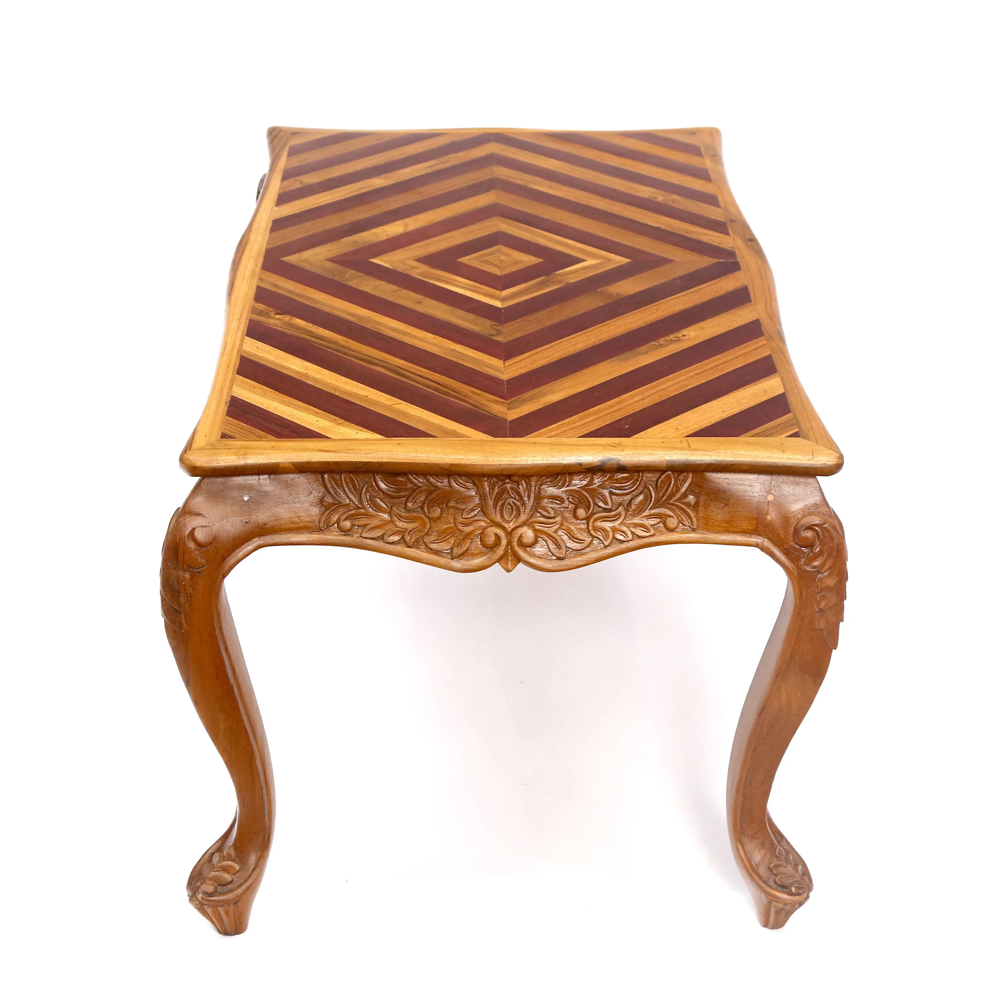 Inlay Design Teak wood Coffee Table