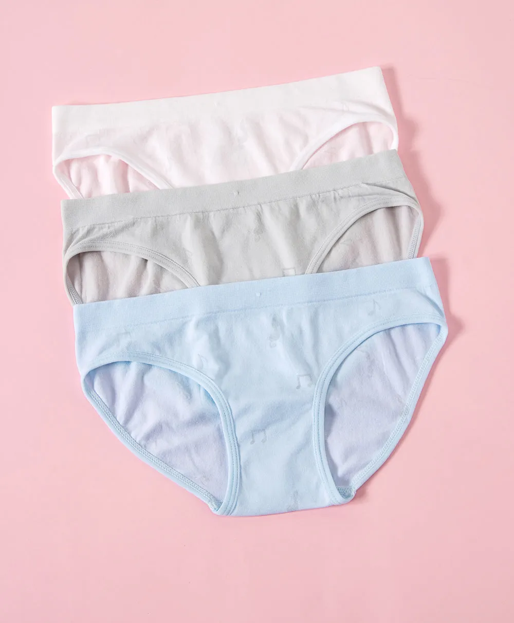 Junior Music Magic Seamless 3-pack Mini Panties