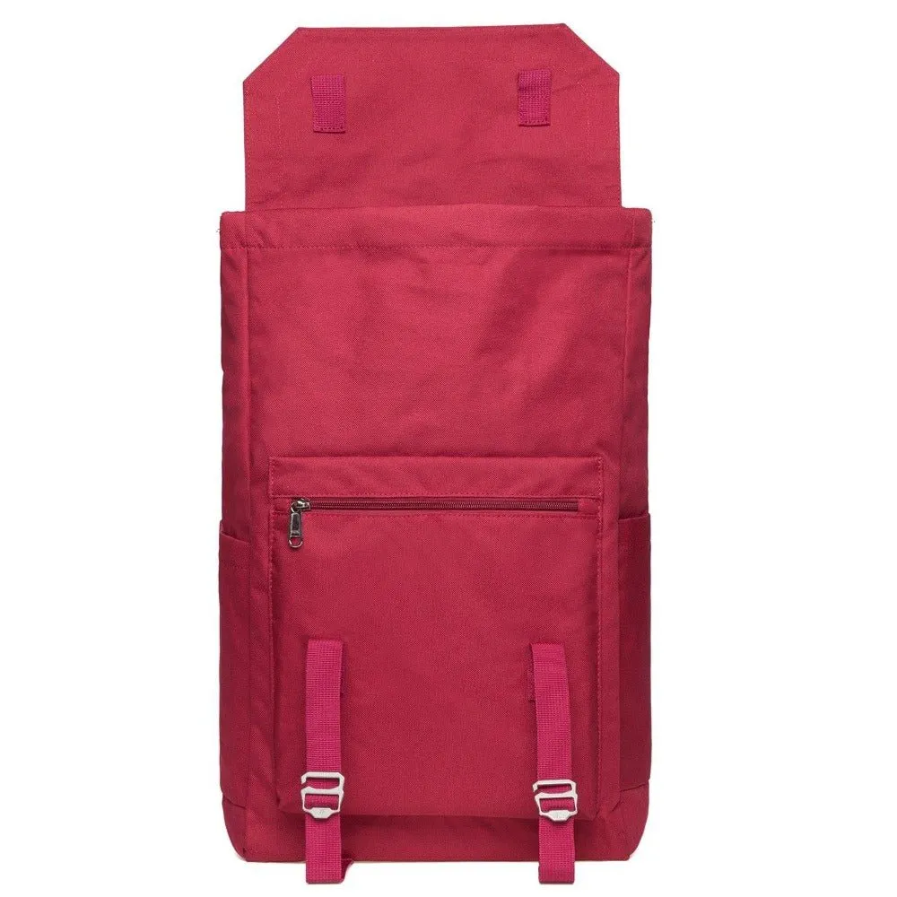 KAUKKO Backpack for city trips, KF14 ( Red / 21L )