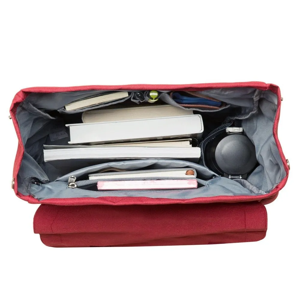 KAUKKO Backpack for city trips, KF14 ( Red / 21L )