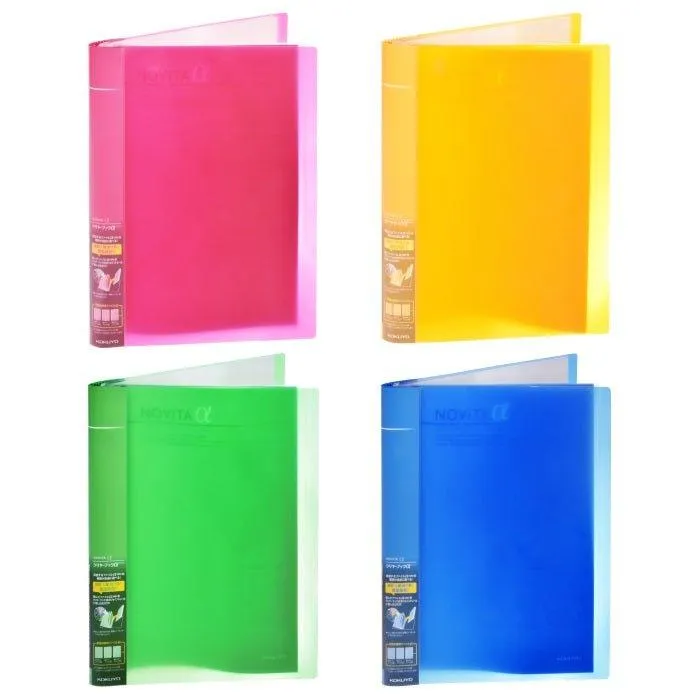KOKUYO RA-N NOViTA её?combined folder A4 with 24 inner pocket pages Functional inner pocket page