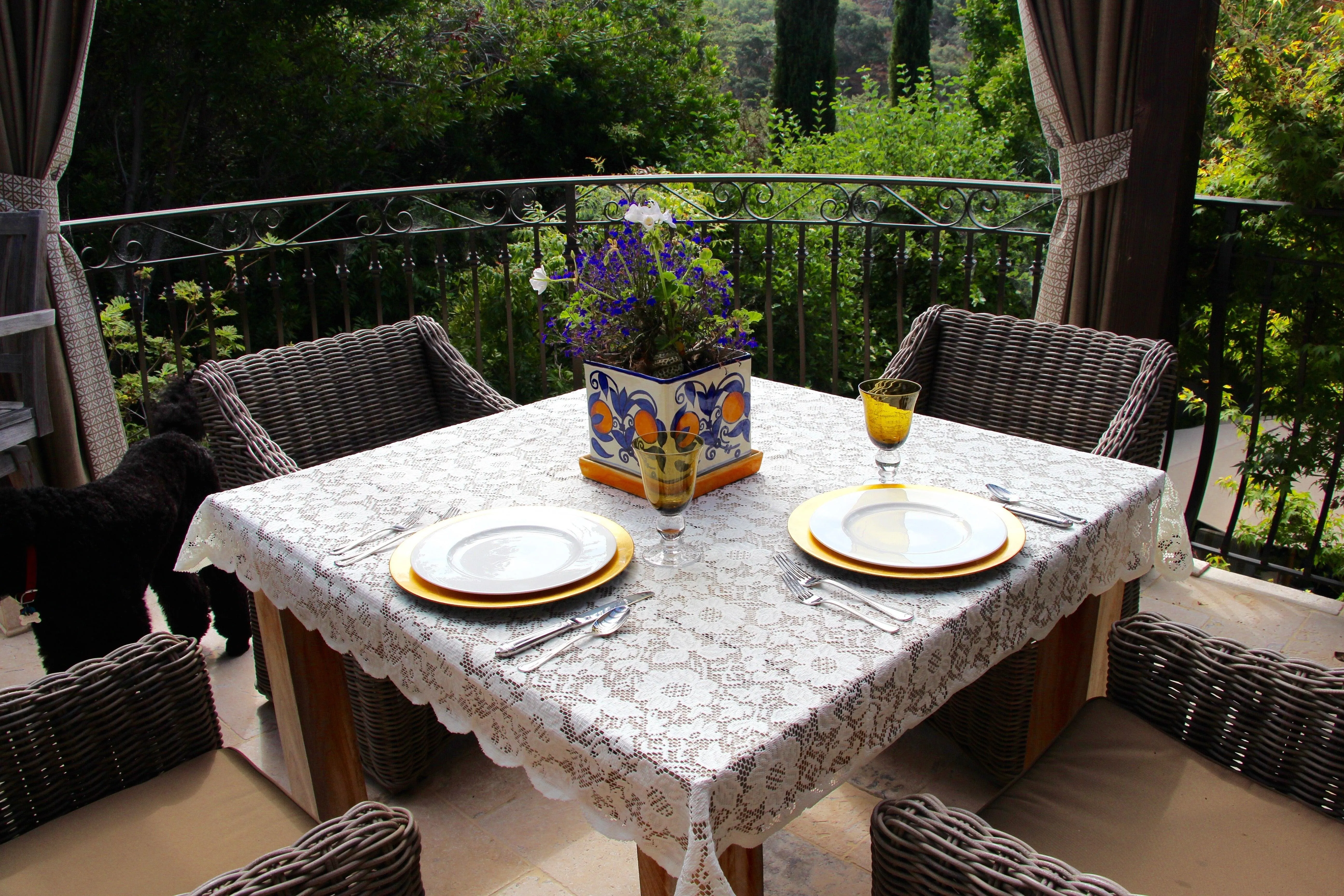 Lace Table Overlay