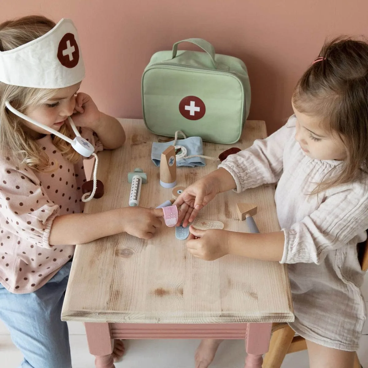 Little Dutch Doctor's Bag Wooden Playset
