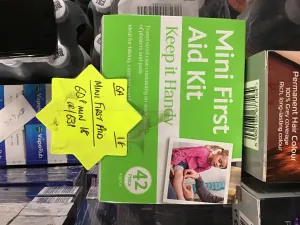 Mini First Aid Kit 42 Piece