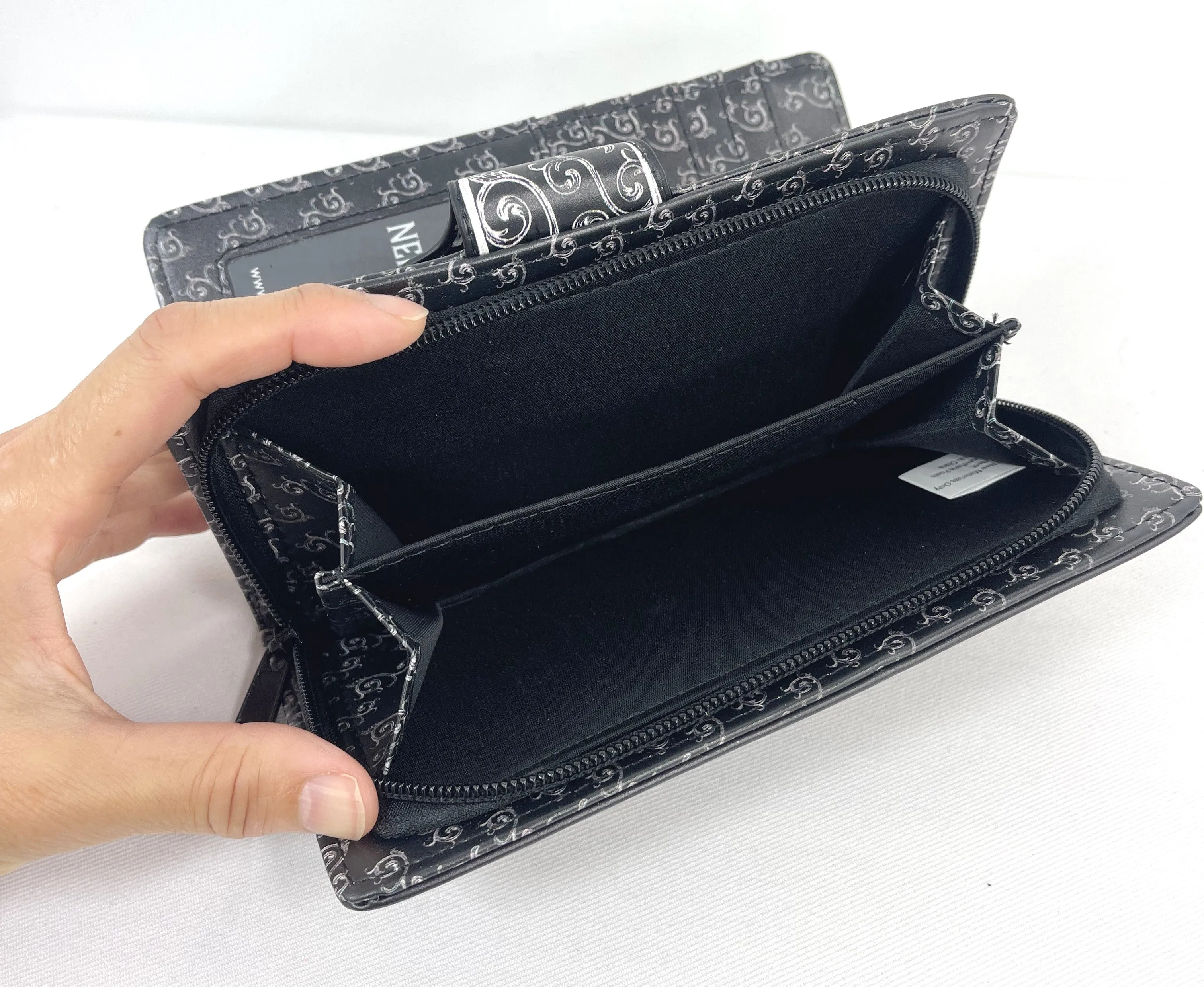 Nemesis Now Spirit Board Planchette 3D Embossed Black Wallet Wiccan Gothic Gift
