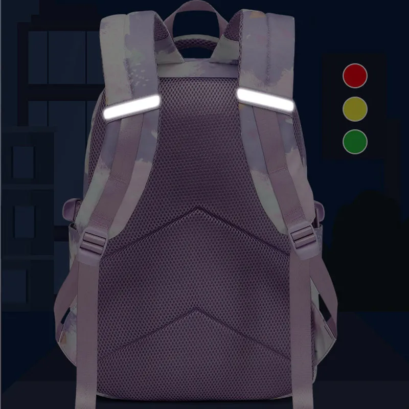 Printed Backpack Set For School Kids Teen Backpacks & Lunch Box Sets