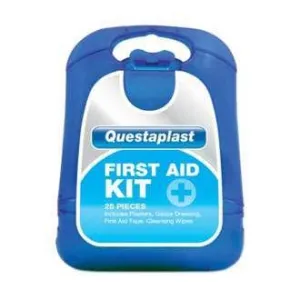 Questaplast First Aid Kit 25 Pieces - Case of 12