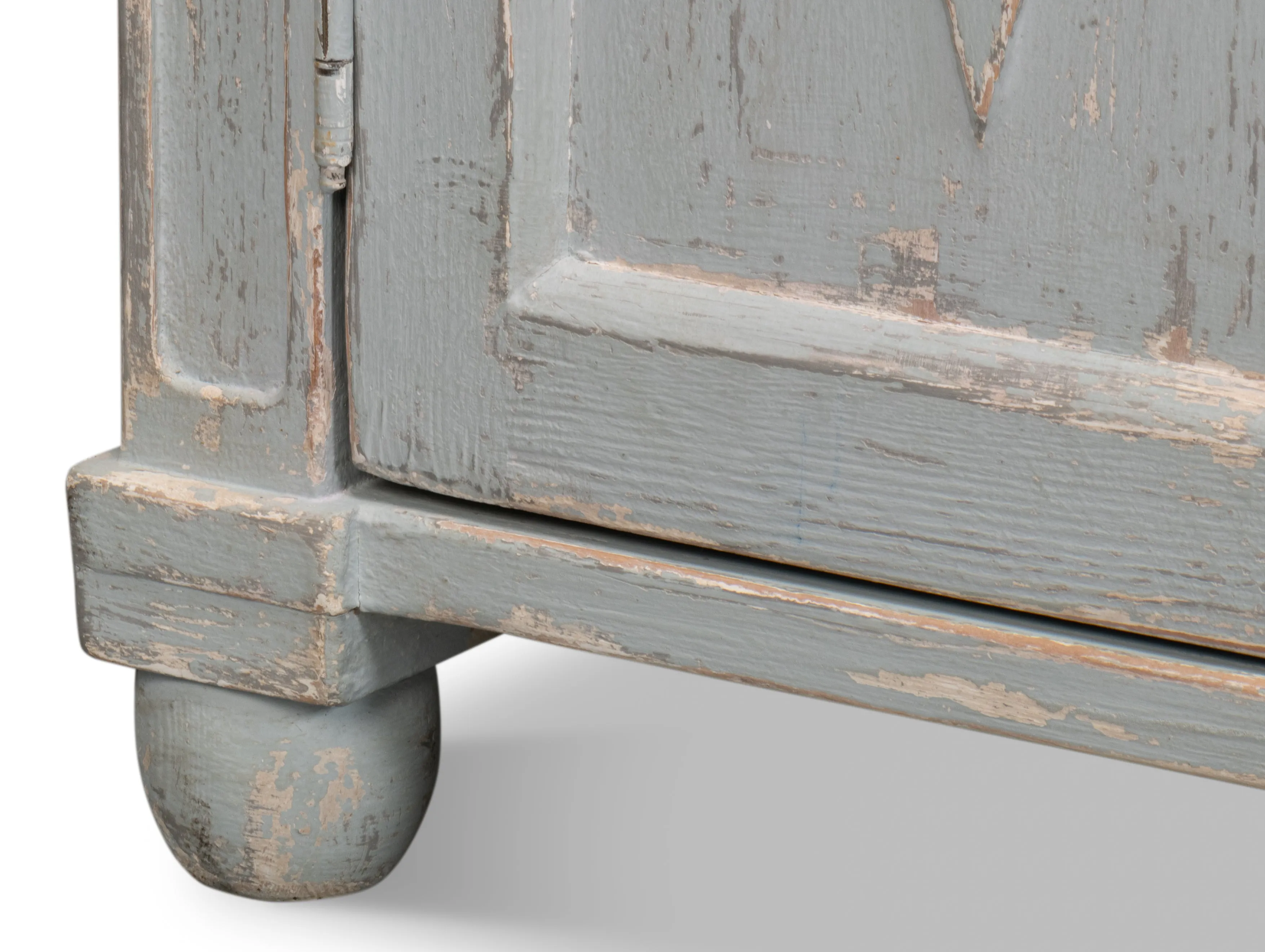 Sarreid - Diamond Wall Sideboard  Blue/Grey - Blue - CoastalBeach