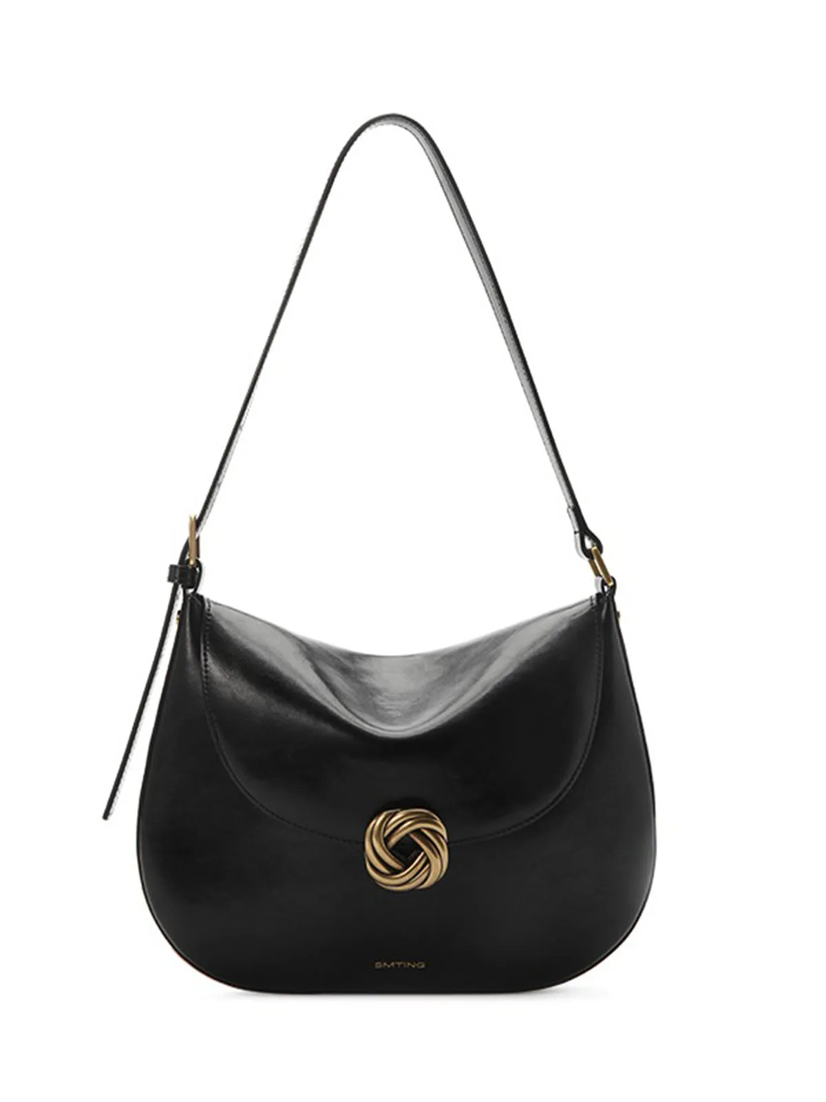 Smting | leather saddle bag