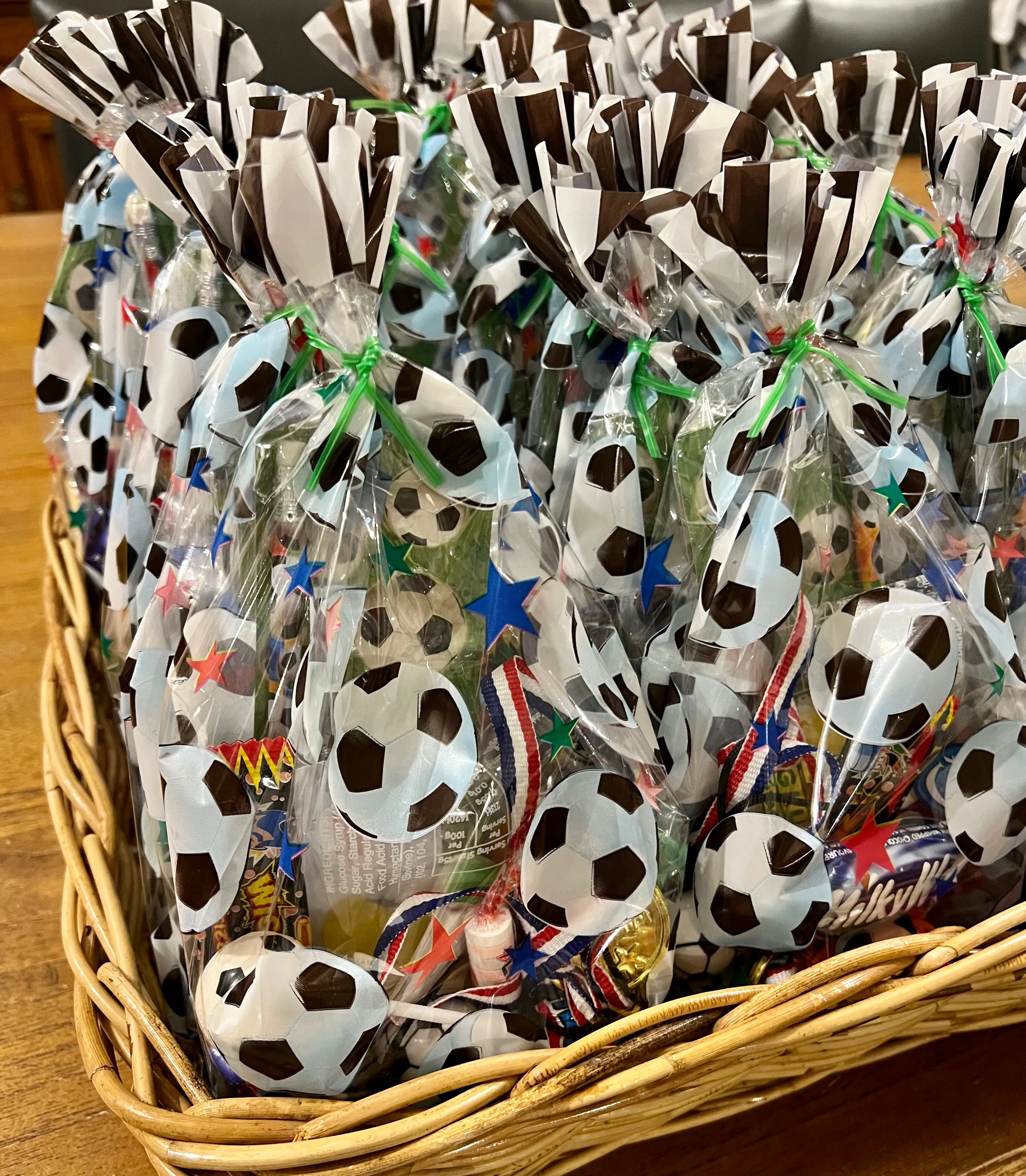 Soccer Ball Deluxe Lolly Bag
