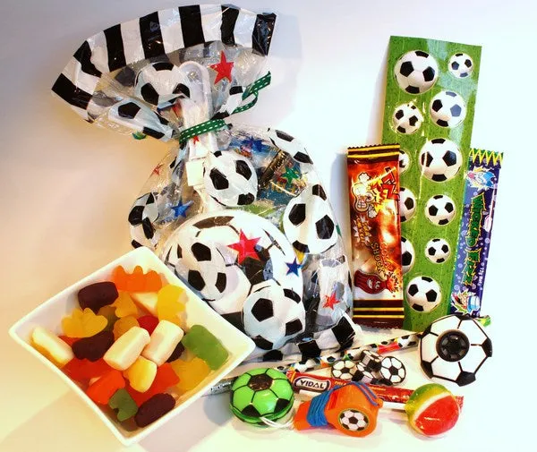 Soccer Ball Deluxe Lolly Bag