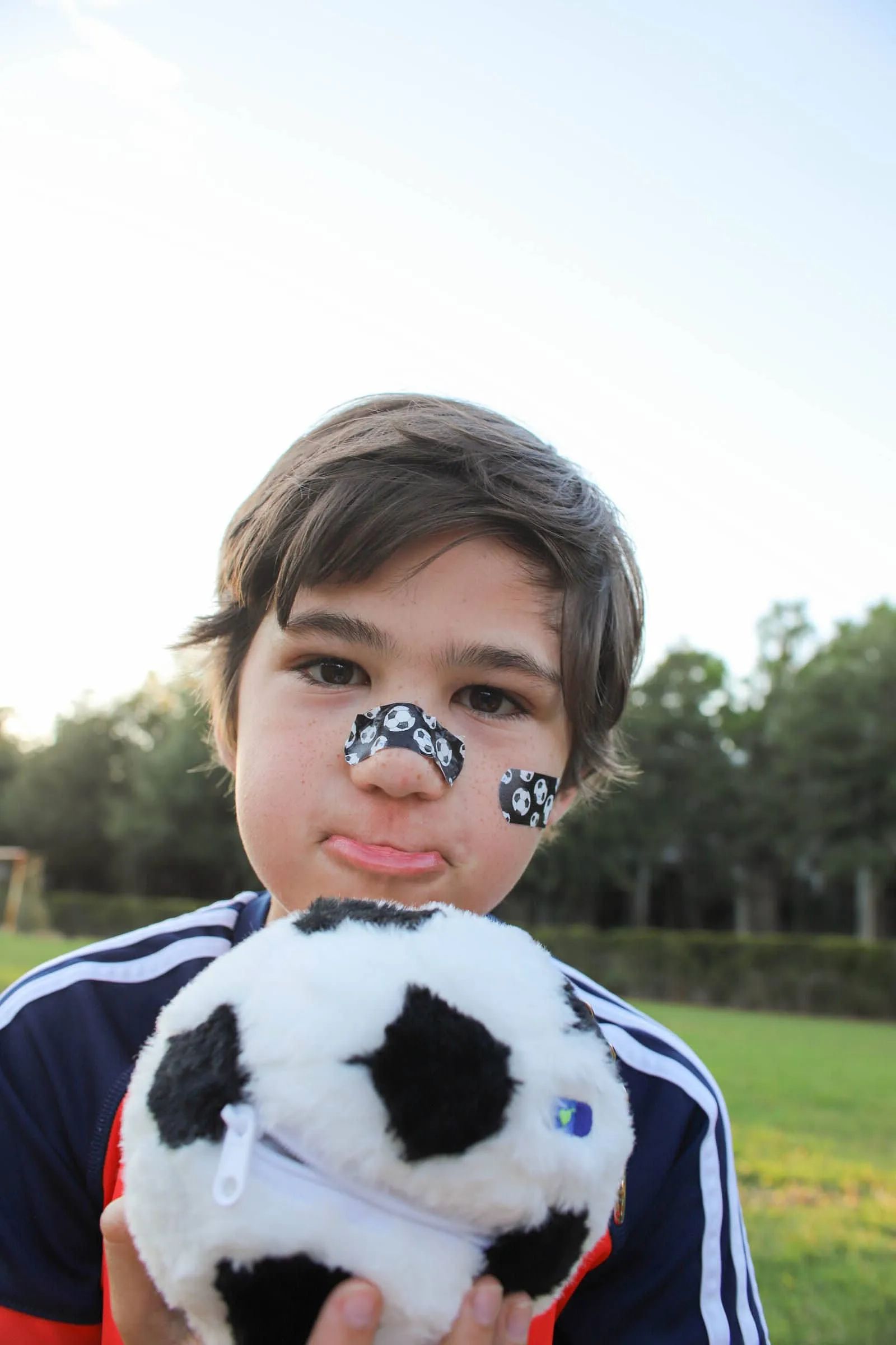 Soccer Ball Keychain - Sports Keychain & First-Aid Kit | Boo Boo Ball