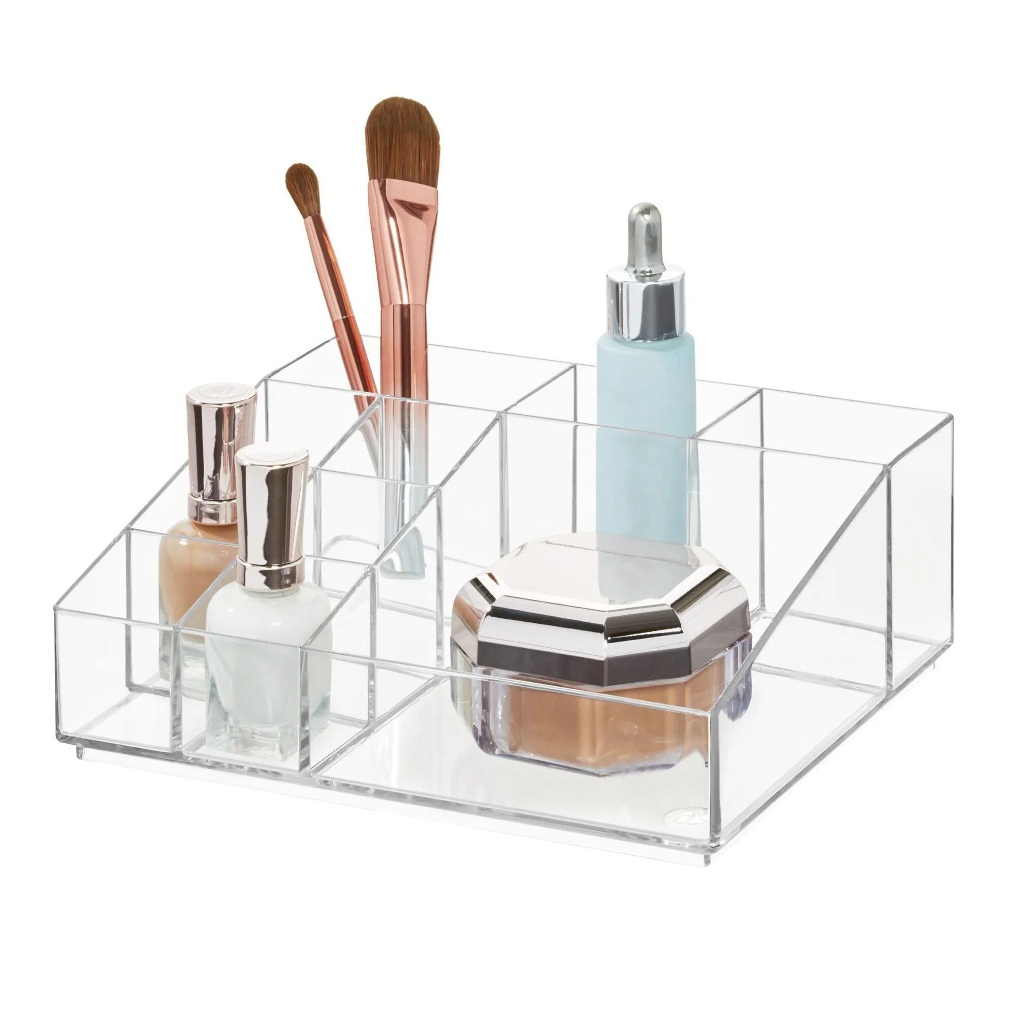 Spa Acrylic Cosmetic Organizer -16 Section Organizer