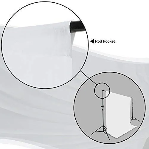 Studio 6x9 Photography Backdrop Set Up