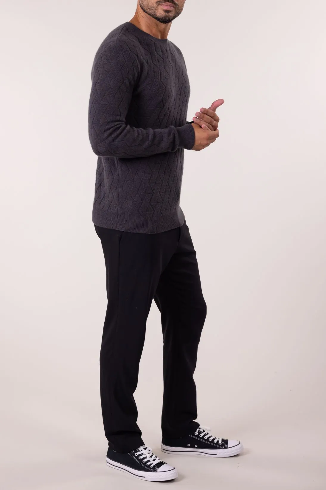 TEXTURE CREWNECK