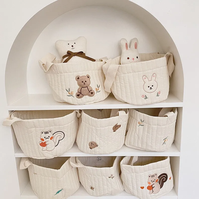Toys, Diapers and Other Baby Items Organizer