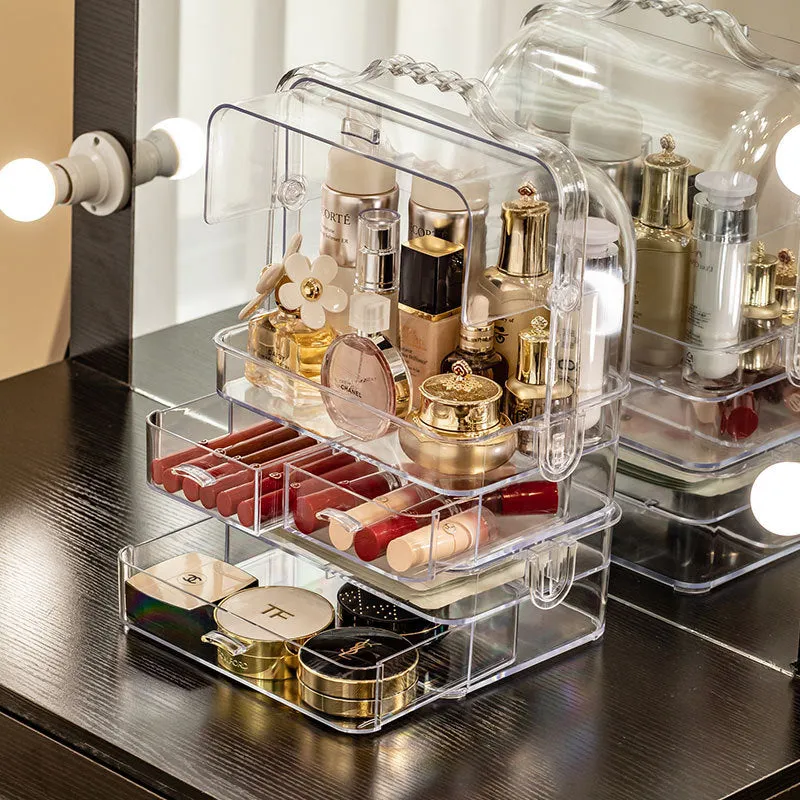 Transparent Acrylic Cosmetic Storage Box