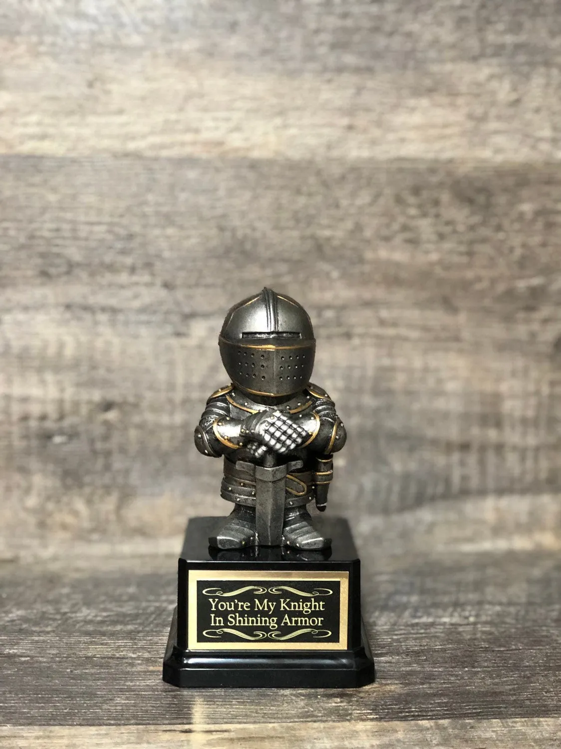 Valiant Effort Award Funny Trophy Knight In Shining Armor Costume Contest Winner Best Costume Pumpkin Carving Halloween Dia De Los Muertos